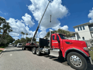 Coker-branded service truck
