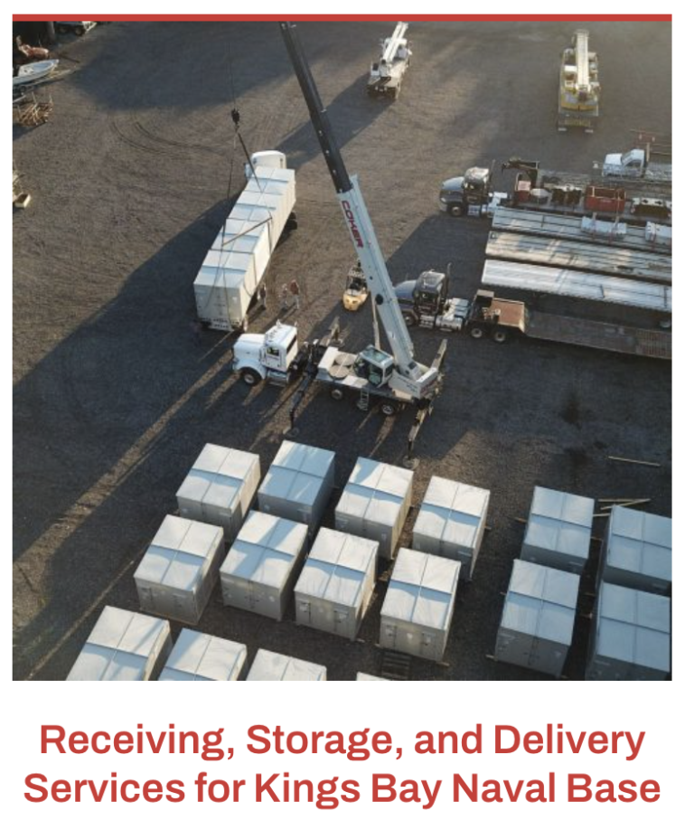 Receiving, Storage, and Delivery Services for Kings Bay Naval Base